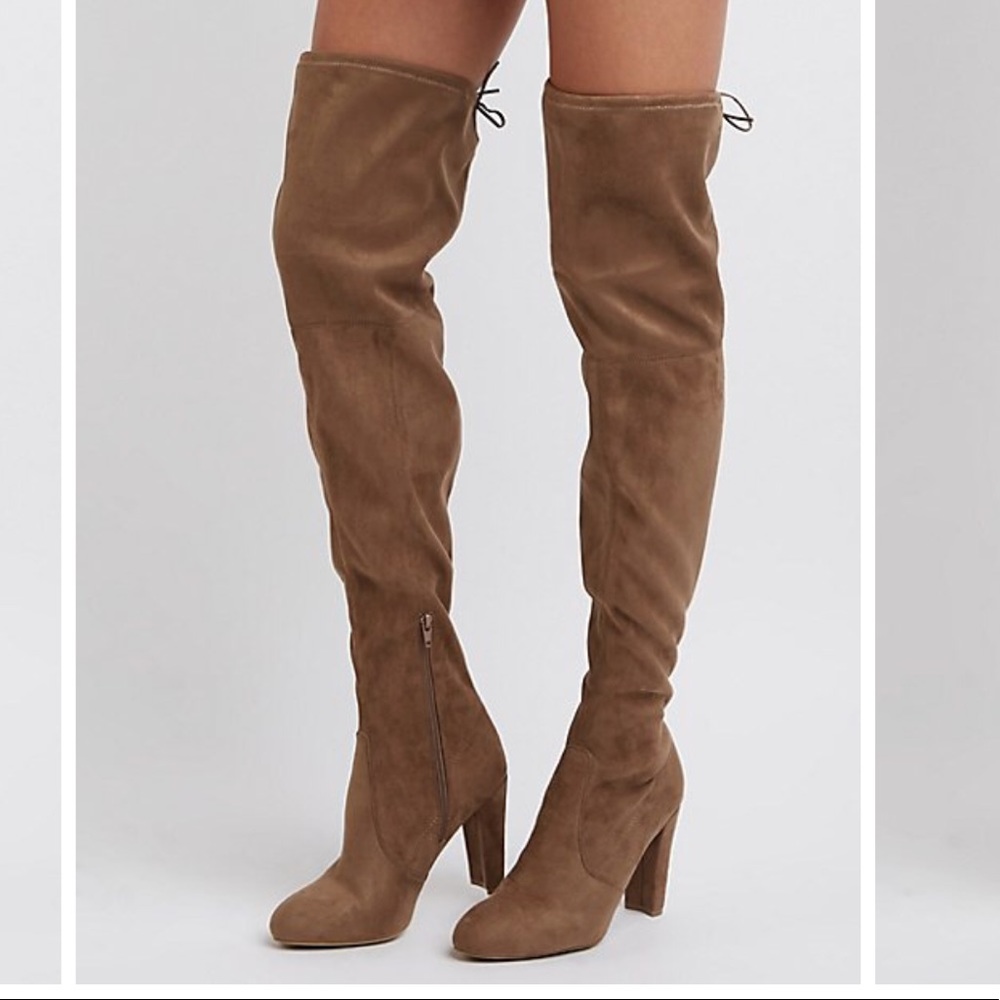 Charlotte Russe knee high boots